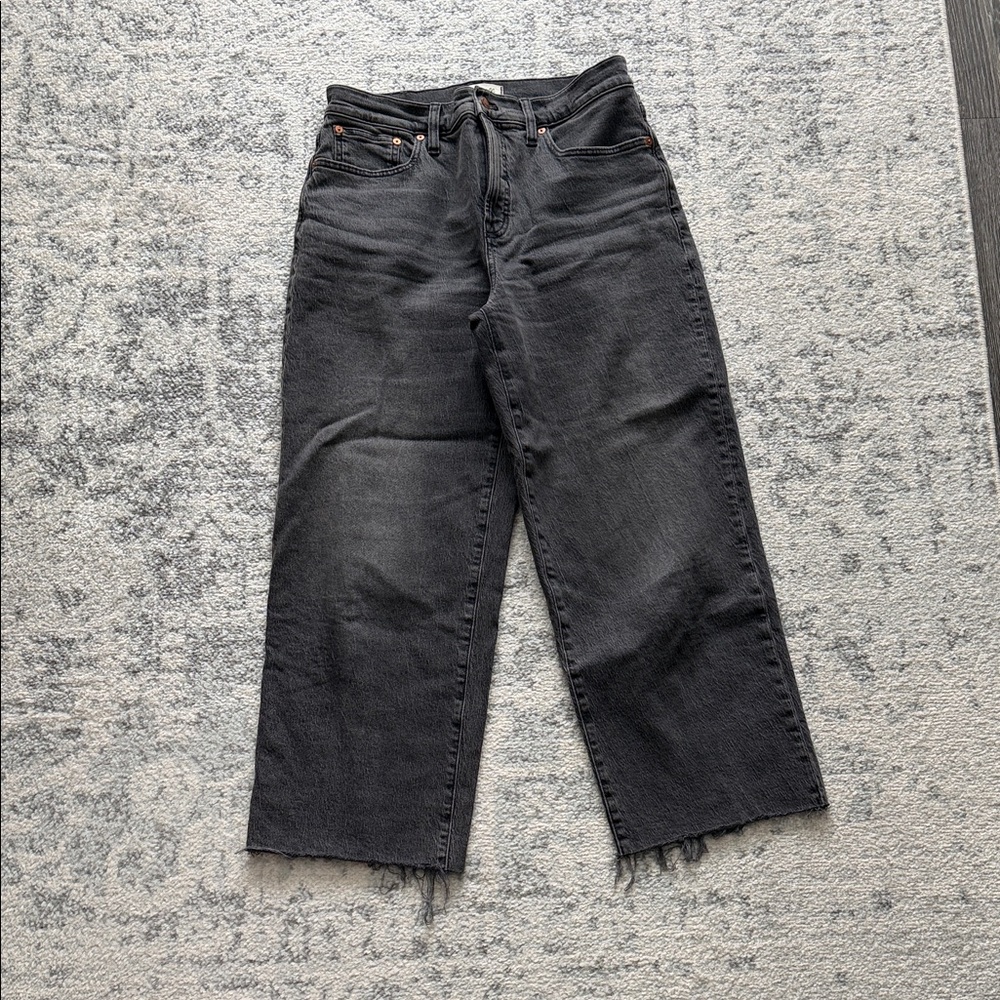 Madewell Black Denim Jeans